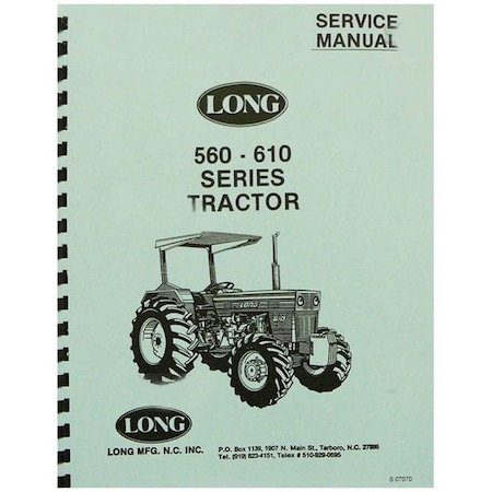 Aftermarket Service Manual MAR60-0003
